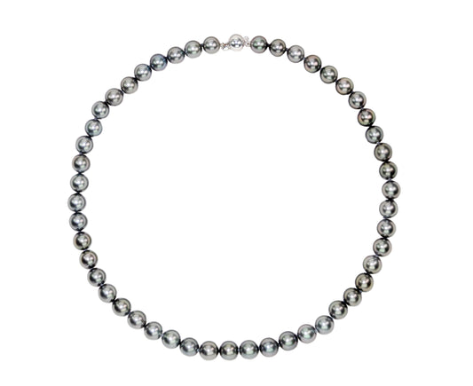 Southsea Tahitian Black Pearl Necklace