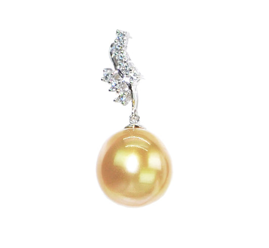 Southsea Golden Pearl Pendant