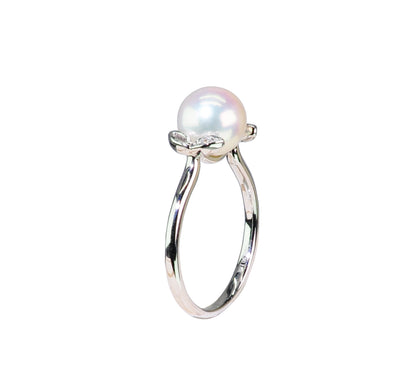 Japanese Akoya Pearl Ring