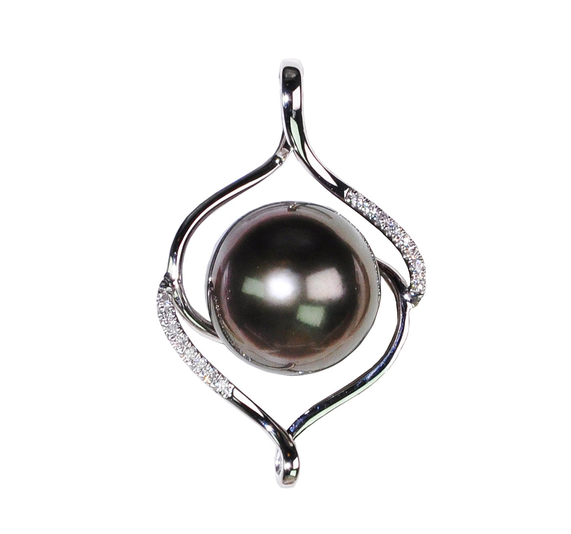 Tahitian Black Pearl Pendant