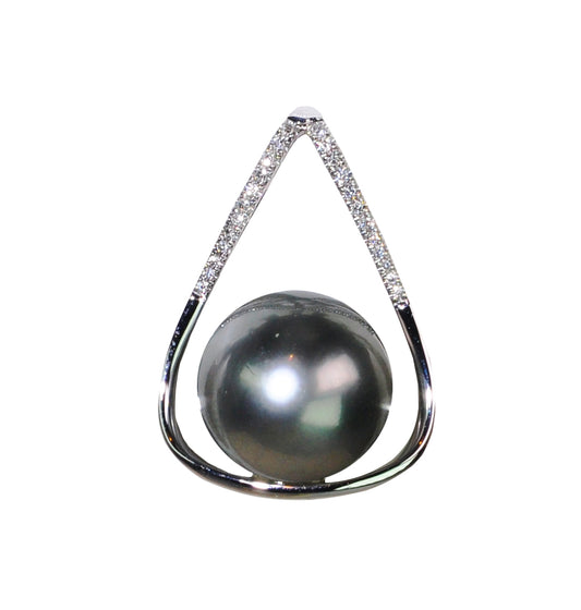 Tahitian Black Pearl Pendant