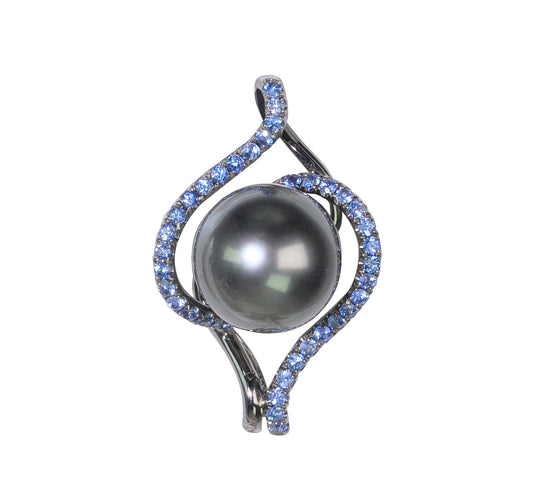 Tahitian Black Pearl Pendant