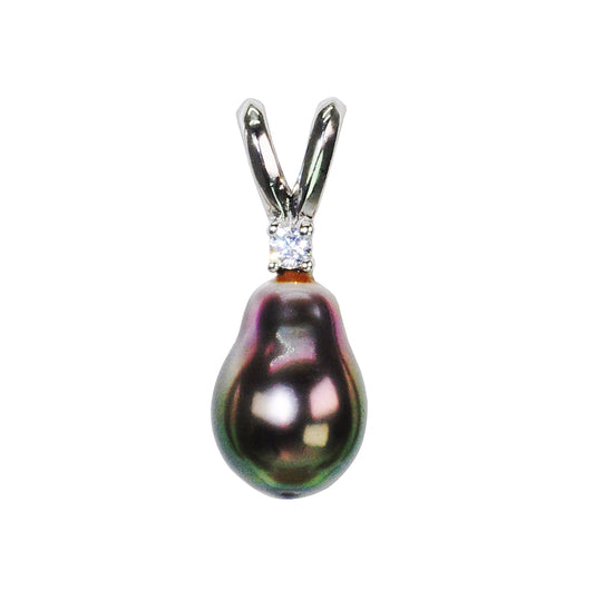 Tahitian Black Pearl Pendant