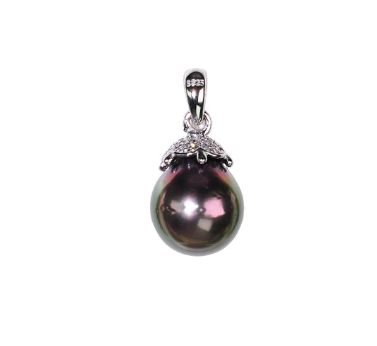 Tahitian Black Pearl Pendant