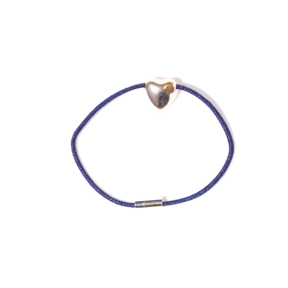 Heart shape elastic bracelet