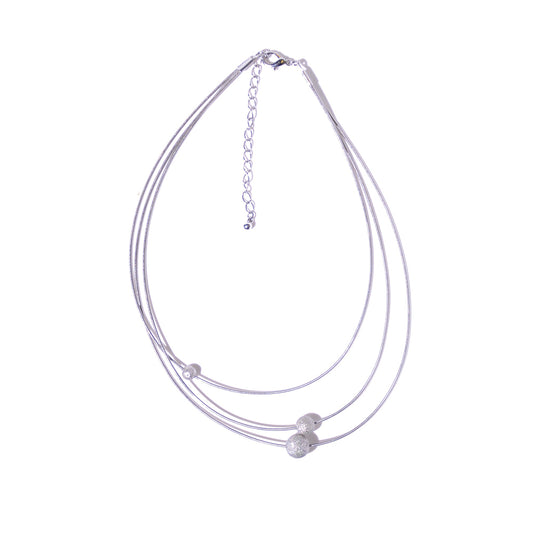 Three layer sling necklace