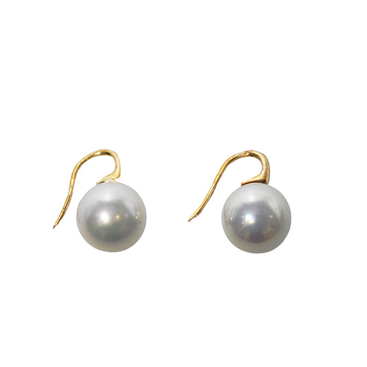 Synthetic Pearl silver Earrings