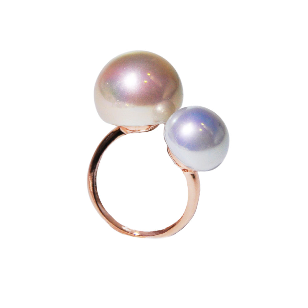 Synthetic Pearl Ring