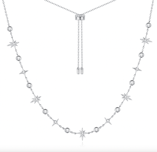 Multiple stars necklace