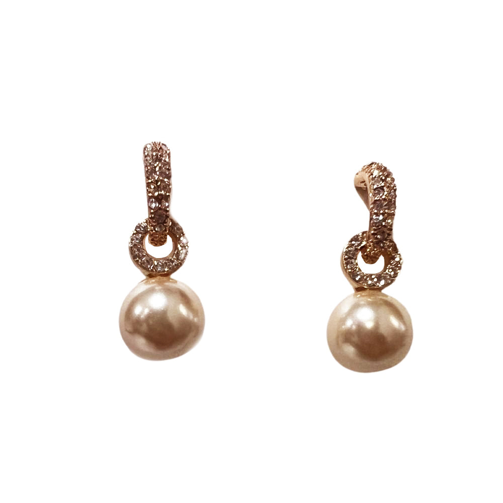 Athentic pearl earrings