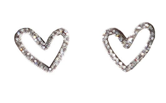 Heart shape stud