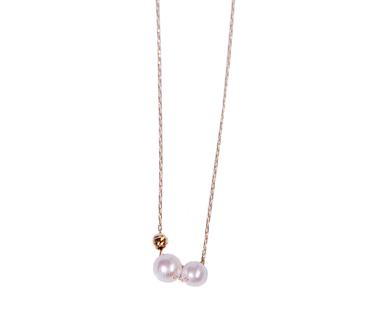 Akoya double pearl necklace