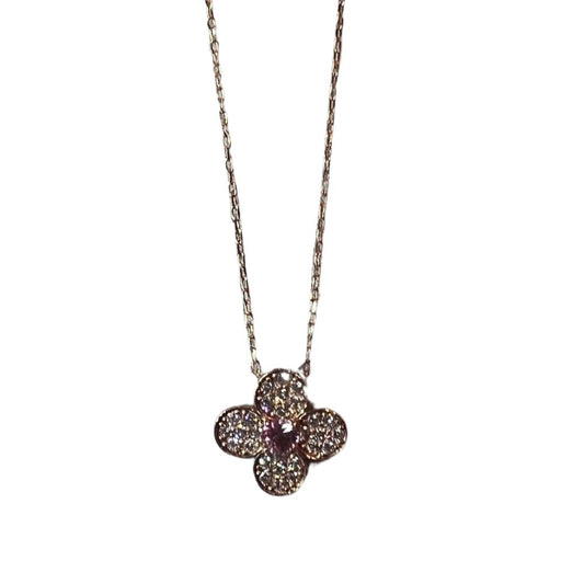 Four leaf clover necklace